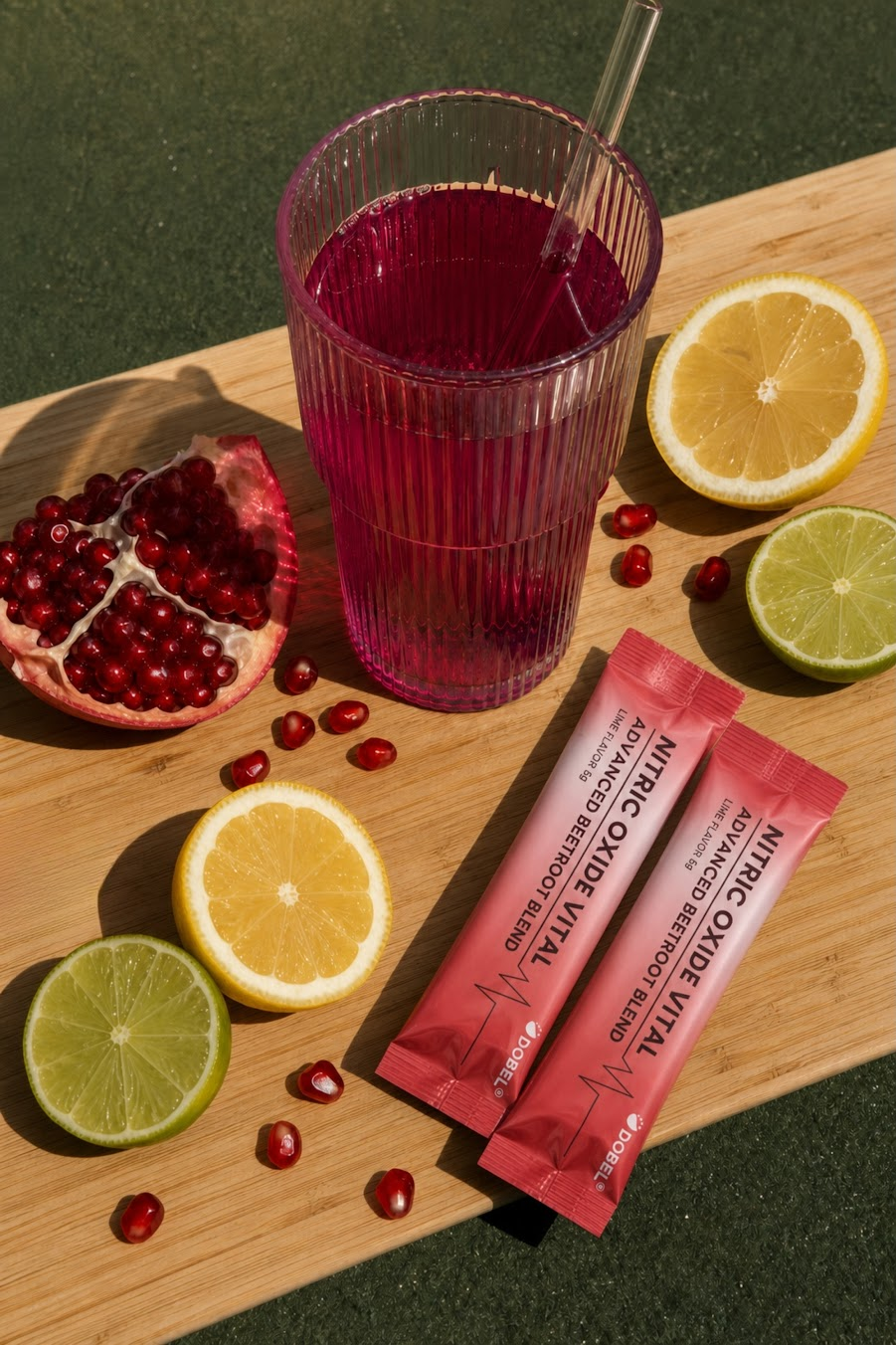 Dobel Nitric Oxide Vital drink with citrus and pomegranate