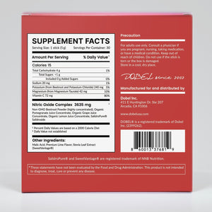 Nitric Oxide Vital back package