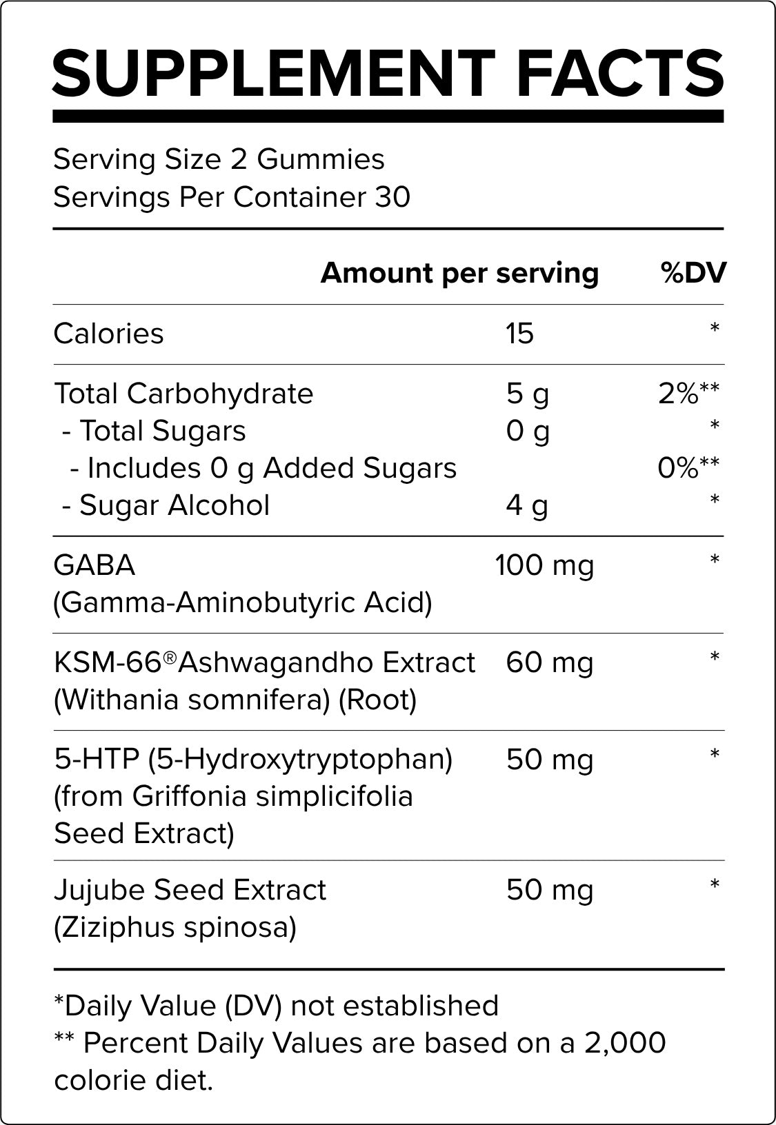 Supplement Facts